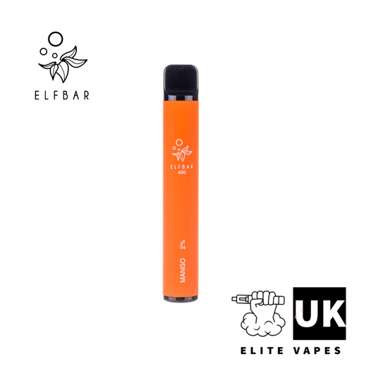 ELF Bar 600 20MG Disposable Vape-Disposables-Elite Vapes UK