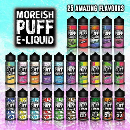 Moreish Puff 100ML E-Liquid-Juice ( E-liquid)-Elite Vapes UK