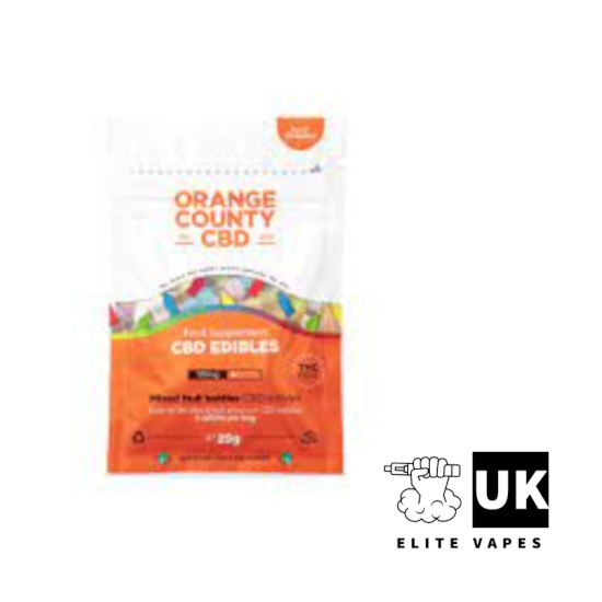 Orange County CBD 200mg Gummies - Elite Vapes UK