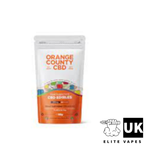 Orange County CBD 200mg Gummies - Elite Vapes UK