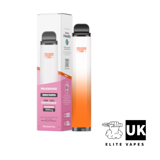 Orange County 3500 CBD Disposables - Elite Vapes UK