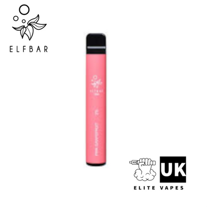ELF Bar 600 Puffs 20MG Disposable Vape - Elite Vapes UK